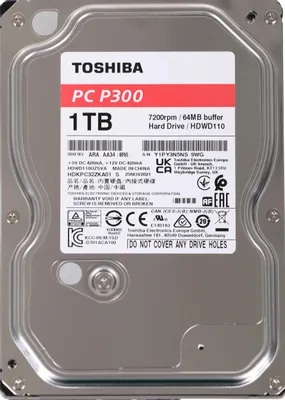 Toshiba P300 HDWD110UZSVA, 1ТБ