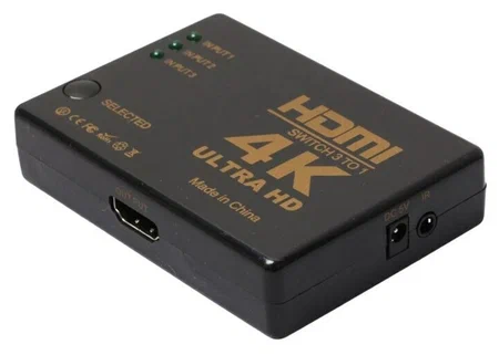 купить UH-301 Переходник HDMI 4K Ultra HD Switch (3 в 1)  Саратов, UH-301 Переходник HDMI 4K Ultra HD Switch (3 в 1)  цена, видеонаблюдение, камеры для улицы, монтаж видеонаблюдения, ТД Юник, охранные системы, +7 (8452) 711-999  