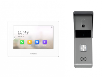 купить DS-D100HKWF Комплект системы гибридной видеодомофонии Саратов, DS-D100HKWF Комплект системы гибридной видеодомофонии цена, видеонаблюдение, камеры для улицы, монтаж видеонаблюдения, ТД Юник, охранные системы, +7 (8452) 711-999  