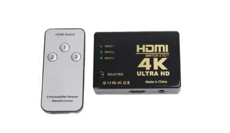 купить UH-301 Переходник HDMI 4K Ultra HD Switch (3 в 1)  Саратов, UH-301 Переходник HDMI 4K Ultra HD Switch (3 в 1)  цена, видеонаблюдение, камеры для улицы, монтаж видеонаблюдения, ТД Юник, охранные системы, +7 (8452) 711-999  