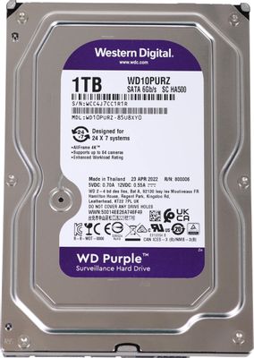 купить Жесткий диск  WD Purple  1ТБ Саратов, Жесткий диск  WD Purple  1ТБ цена, видеонаблюдение, камеры для улицы, монтаж видеонаблюдения, ТД Юник, охранные системы, +7 (8452) 711-999  