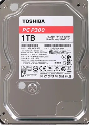 купить 1 ТБ Жесткий диск Toshiba P300 Саратов, 1 ТБ Жесткий диск Toshiba P300 цена, видеонаблюдение, камеры для улицы, монтаж видеонаблюдения, ТД Юник, охранные системы, +7 (8452) 711-999  