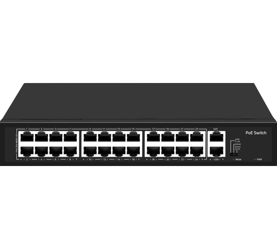 купить POE-H242G1F коммутатор 24 PoE*100Мбит/с + 2*1000Мбит/с + 1SFP*1000Мбит/с Саратов, POE-H242G1F коммутатор 24 PoE*100Мбит/с + 2*1000Мбит/с + 1SFP*1000Мбит/с цена, видеонаблюдение, камеры для улицы, монтаж видеонаблюдения, ТД Юник, охранные системы, +7 (8452) 711-999  