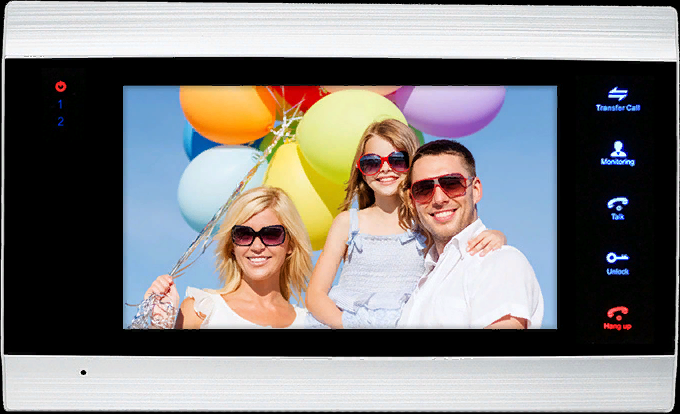 купить EVJ-71 цветной CVBS 7 видеодомофон на две вызывные панели, слот microSD Саратов, EVJ-71 цветной CVBS 7 видеодомофон на две вызывные панели, слот microSD цена, видеонаблюдение, камеры для улицы, монтаж видеонаблюдения, ТД Юник, охранные системы, +7 (8452) 711-999  