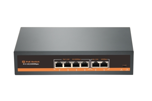 купить POE-H42 коммутатор 4 PoE*100Мбит/с + 2*100Мбит/с, WatchDog, металл Саратов, POE-H42 коммутатор 4 PoE*100Мбит/с + 2*100Мбит/с, WatchDog, металл цена, видеонаблюдение, камеры для улицы, монтаж видеонаблюдения, ТД Юник, охранные системы, +7 (8452) 711-999  
